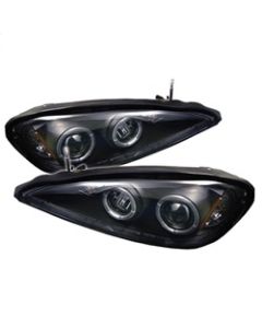 Spyder Pontiac Grand AM 99-05 Projector Headlights LED Halo LED Blk Low 9006 PRO-YD-PGAM99-HL-BK - 5011640