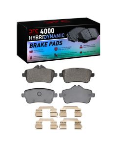 DFC 12-19 Mercedes-Benz GL63 AMG Rear 4000 HybriDynamic Brake Pads and Hardware Kit - 4000-1630-23