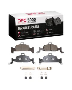 DFC 16-25 Audi A6 Quattro Front 5000 Advanced Ceramic Brake Pads and Hardware Kit - 1551-1897-01