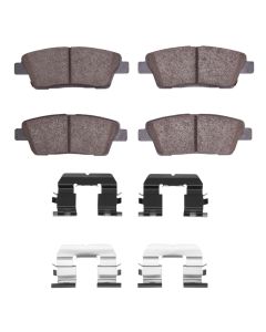DFC 10-17 Genesis G80 Rear 4000 HybriDynamic Brake Pads and Hardware Kit - 4000-1551-01