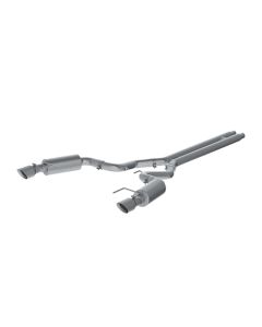 MBRP Street Version 3" T409 Stainless Catback Exhaust w/ 4.5" Tips Ford Mustang GT 5.0L Convertible - S7239409