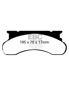 EBC 77-91 Ford Econoline E250 4.6 Greenstuff Front Brake Pads - DP61258