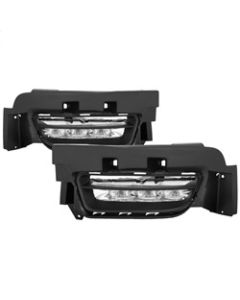 Spyder Dodge Charger 2015-2016 OEM LED Fog Lights W/Universal Switch- Clear FL-DCH2015-LED-C - 5082985