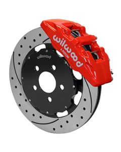 Wilwood 03-05 Dodge Neon SRT-4 Forged Dynapro 6 Big Brake Front Brake Kit 12.19 - Red - 140-16827-DR