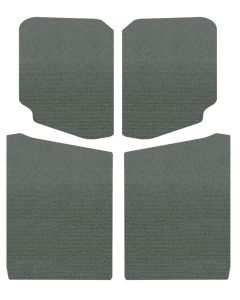 DEI 18-23 Jeep Wrangler JL 2-Door Boom Mat Headliner - 5 Piece - Gray - 50189