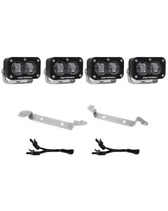 Baja Designs 2025 Toyota 4Runner S2 SAE Fog Pocket Light Kit - Clear - 448282