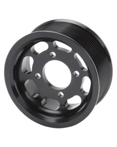 Edelbrock Pulley Enforcer 10 Rib 3 875In Black - 15847