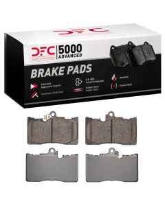DFC 06-20 Lexus IS200T Front 5000 Advanced Low Metallic Brake Pads - 1551-1118-00