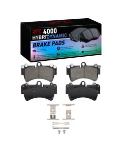 DFC 03-15 Audi Q7 Front 4000 HybriDynamic Brake Pads and Hardware Kit - 4000-0977-01