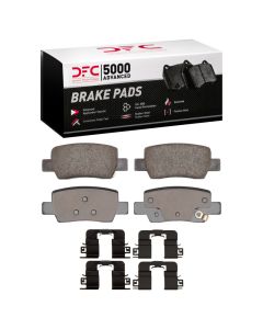 DFC 21-25 Hyundai Kona EV Rear 5000 Advanced Ceramic Brake Pads and Hardware Kit - 1551-2373-11