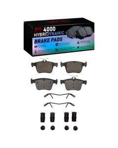 DFC 15-25 Audi A3 Sportback E-TRON Rear 4000 HybriDynamic Brake Pads and Hardware Kit - 4000-1761-02
