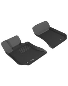3D MAXpider 2010-2013 Mercedes-Benz E-Class W212 Kagu 1st Row Floormat - Black - L1MB05711509