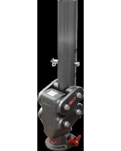 Gen-Y Spartan Torsion-Flex 5in Offset 4in RD Tube Gooseneck 2-5/16in Coupler Standard Height - GH-7042
