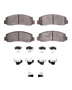 DFC 05-12 Ford F-250 4WD (Super Duty) Front 4000 HybriDynamic Brake Pads and Hardware Kit - 4000-1069-01