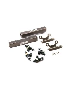 DeatschWerks 02+ Subaru WRX / 07+ STI/LGT Top Feed Fuel Rail Upgrade Kit w/ 1500cc Injectors - 6-102-1500