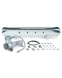 Air Lift Performance 5 Gal Polished Tank & VIAIR 444C Comp  - (No Mgmt System Included) - 27804