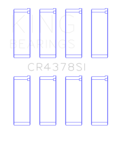 King Engine Bearings Hyundai G4Hc/G4Hg Epsilon/(Size +0.50mm) Connecting Rod Bearing Set - CR4378SI0.5