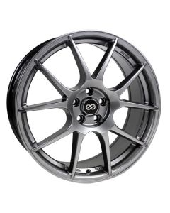 Enkei YS5 18x8 5x100 45mm offset 72.6mm Bore Hyper Black - 494-880-8045HB