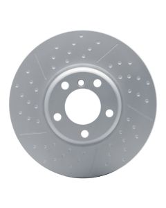 DFC 12-21 BMW 330i Front Hi-Carbon Alloy Geomet Coated Rotor - Dimpled and Slotted - 940-31108A