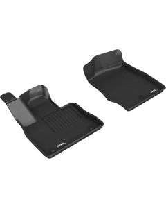 3D MAXpider 20-22 Ford Explorer Kagu 1st Row Floormat - Black - L1FR13011509