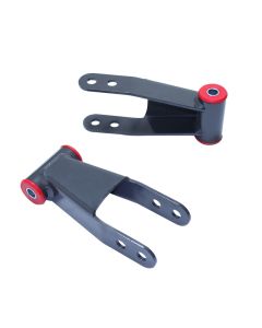 MaxTrac 02-08 Dodge RAM 1500 2WD/4WD 2in Rear Lift Shackles - 712120