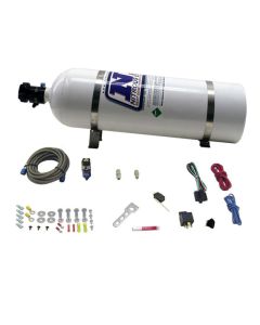 Nitrous Express Diesel Dry Nitrous Kit w/15lb Bottle/Mounting Hardware for 50HP - NXD11110