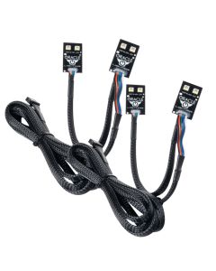 Oracle 2021 Ford Bronco Sport RGB+W Headlight DRL + Halo  - ColorSHIFT w/o Controller - 1454-334