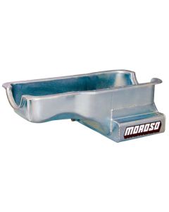 Moroso Ford 289-302 (w/Front Sump) Kicked Out Wet Sump 7qt 8in Steel Oil Pan - 20502