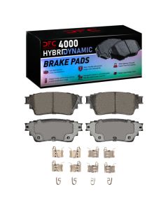DFC 21-25 Infiniti QX60 Rear 4000 HybriDynamic Brake Pads and Hardware Kit - 4000-2200-02