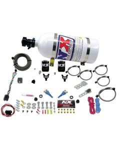 Nitrous Express 03-18 Nissan 350Z/370Z Dual Nozzle (35-150HP) w/10lb Bottle - 20716-10