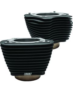 S&S Cycle 2017 M8 Models 4.250 Bore w/o Highlight Big Bore Cylinder Set - 910-0683