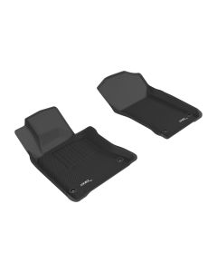 3D MAXpider 2017-2019 Infiniti Q60 Kagu 1st Row Floormat - Black - L1IN02711509