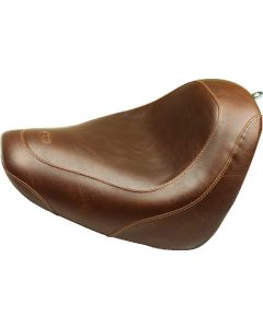 Mustang 06-17 Harley Softail Wide Tire (200mm) Wide Tripper Passenger Seat Diamond Stitch - Black - 76743