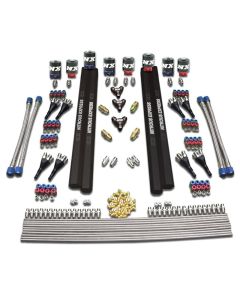 Nitrous Express 8 Cyl SX2 Nozzle Intake Plumbing Kit (Incl Hardware) - 13387