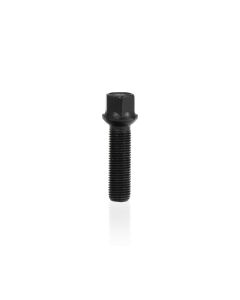 Eibach Pro-Spacer Hardware Kit for S90-2-15-005 (Wheel Bolt M14 x 1.5 x 43mm Round-Head) - Black - S1-6-14-50-43-17-B