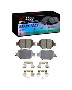 DFC 00-10 Scion TC Front 4000 HybriDynamic Brake Pads and Hardware Kit - 4000-0817-01
