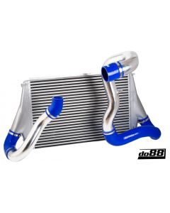 do88 06-11 SAAB 9-3 2.8T V6 Aero/Turbo X (B285) BigPack Intercooler Kit w/Blue Hoses - BIG-110-B