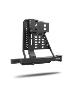Go Rhino Swing-A-Way Hitch Mounted Tire Carrier (Lic. Plate Lights Not Included) - Textured Black - HC200T