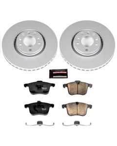 Power Stop 06-11 Saab 9-3 Front Z23 Evolution Sport Coated Brake Kit - CRK5349