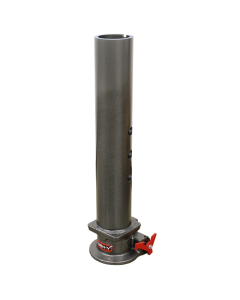 Gen-Y Viking 4in Round Tube Gooseneck Static Hitch w/SnapLatch 2-5/16in Coupler 8.5K TW 30K - GH-7102