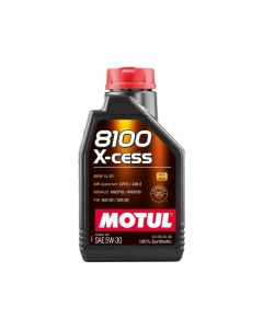Premium Motul 8100 5W-30 Motor Oil - 1L X-Cess