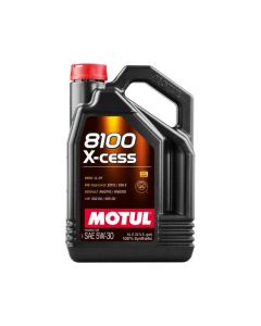 Motul 5L 8100 5W-30 X-Cess Motor Oil- MOTU-108946