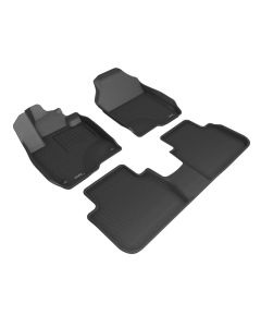 3D MAXpider 2022-2023 Honda HR-V 1st Row Floormat - Black - L1HD13101509