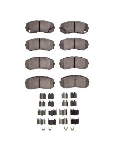 DFC 05-11 Freightliner FL360 (Mexico) Rear/Front Heavy Duty Pads and Hardware Kit - 1214-1265-01