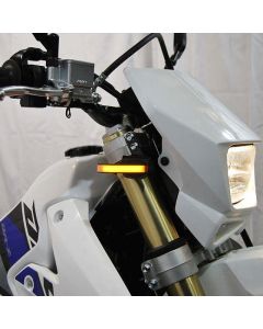New Rage Cycles 10+ Suzuki DRZ400 Front Turn Signals - DRZ-400-FB-F