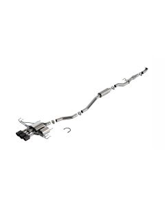 Borla 2024 Acura Integra Type S ATAK Cat Back Exhaust - Carbon Fiber & Black Anodized - 140986CFBA