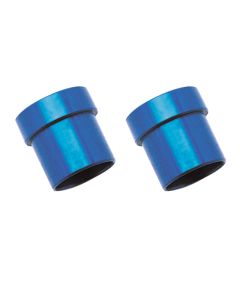 Russell Performance -6 AN Tube Sleeve 3/8in dia. (Blue) (2 pcs.) - 660650