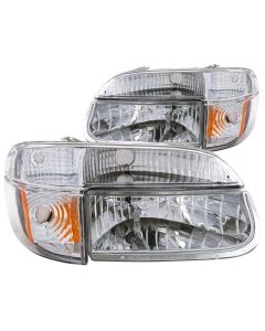 Anzo USA Crystal Headlight Set Ford Explorer 1995-2001- ANZO-111040