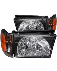 Anzo USA Crystal Headlight Set Toyota 4Runner 1999-2002- ANZO-111077