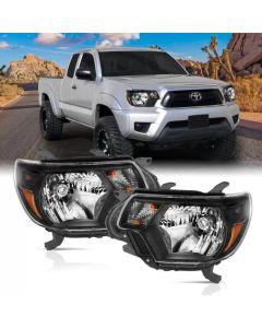 Crystal Headlight Set for Toyota Tacoma 2012-2015